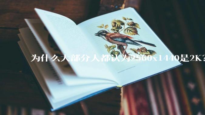为什么大部分人都认为2560x1440是2K？